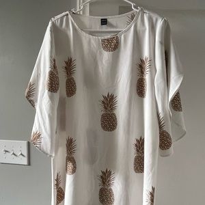 SHEIN pineapple dress